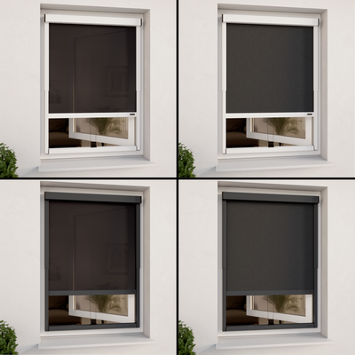 Exterior roller blind fabric sample