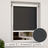 Exterior roller blind for windows | White privacy screen | Adjustable width | Drill-free installation